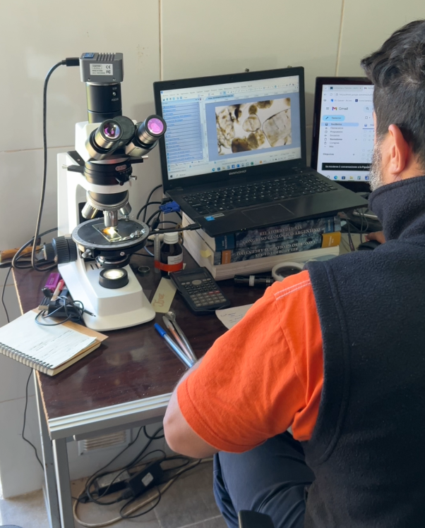 Trabajo técnico de GEOGON en una obra